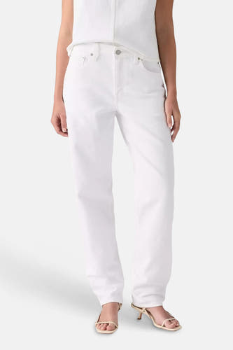 LOOSE TAPER - white denim