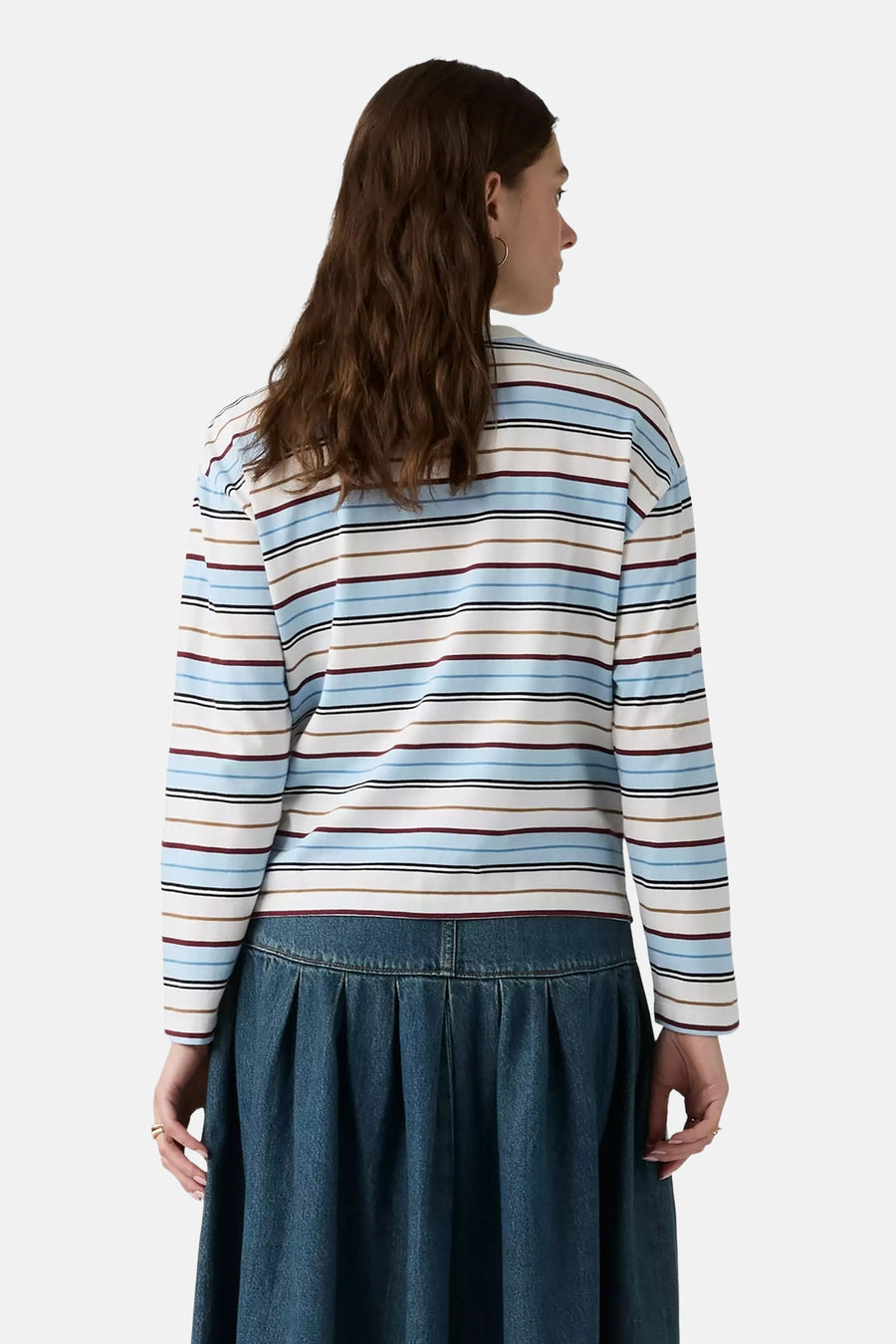 T-shirt met lange mouwen - blauw