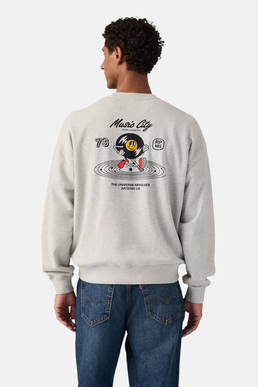Sweater met ronde hals grijs - Levi's®