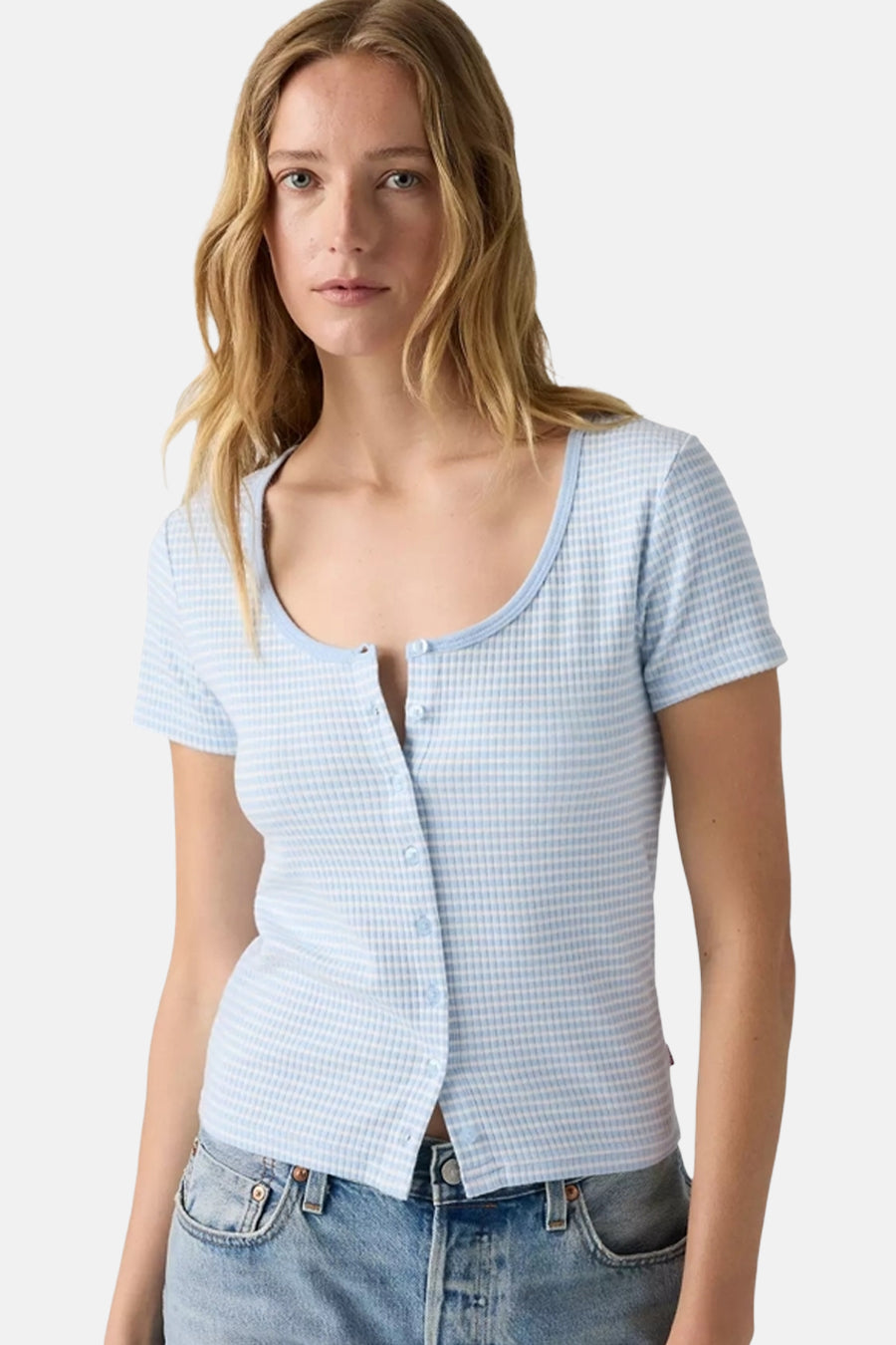 T-shirt à manches courtes - bleu