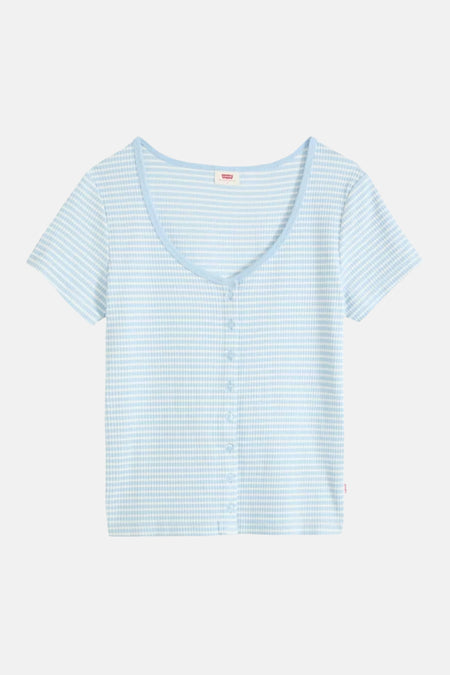 T-shirt met korte mouwen - blauw