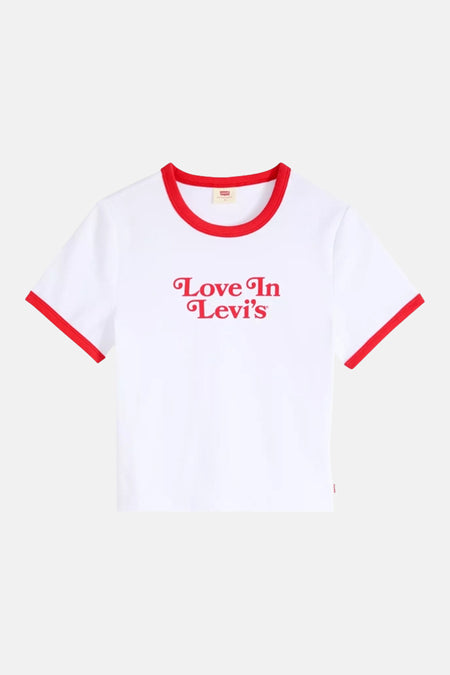 T-shirt met korte mouwen - wit