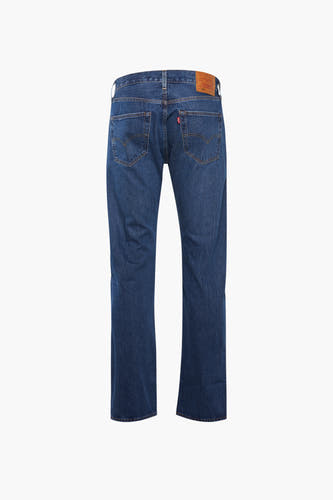 Straight jeans - mid blue denim