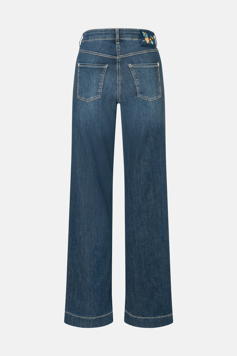 Jeans wide Mid blue denim - MAC