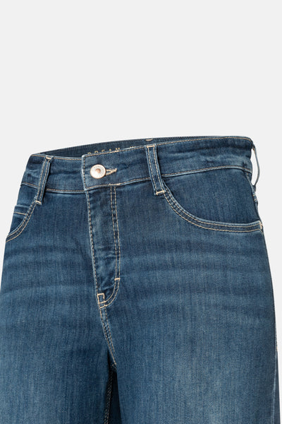 Jeans wide Mid blue denim - MAC