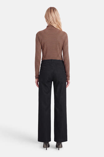 DREAM WIDE - dark grey denim
