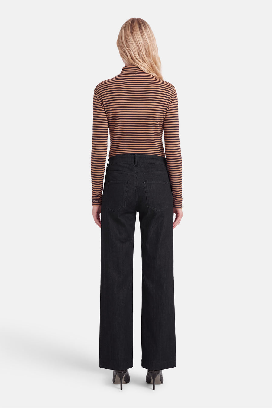 DREAM WIDE - dark grey denim