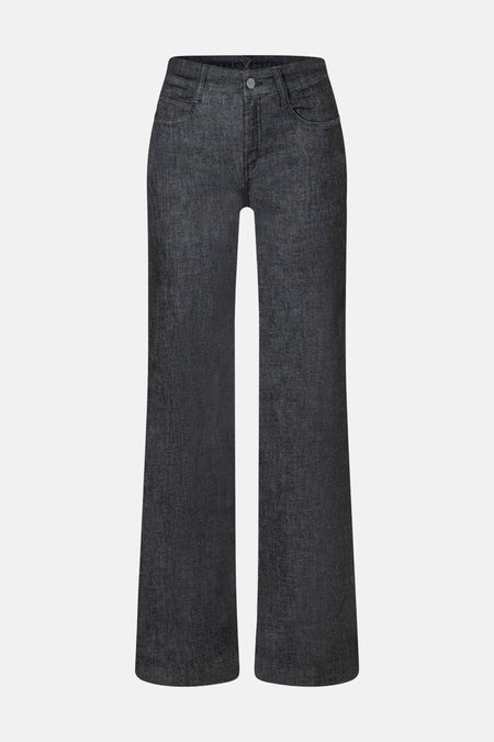 Jeans wide dark grey denim - MAC