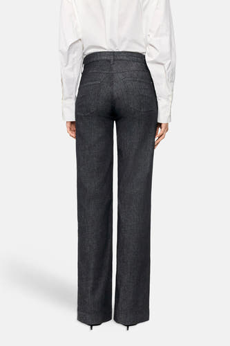 DREAM WIDE - dark grey denim