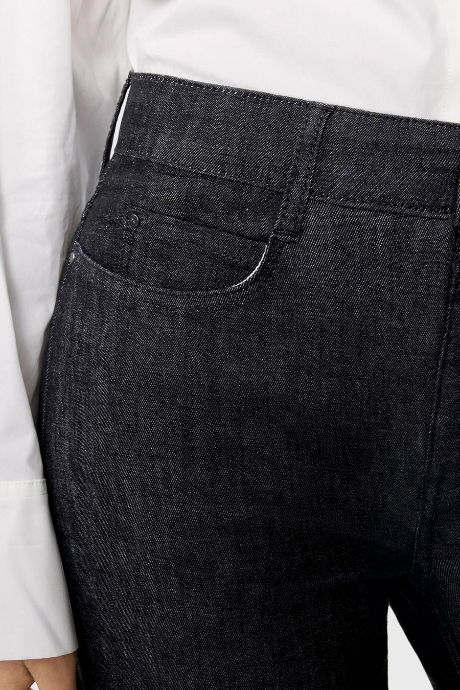 DREAM WIDE - dark grey denim