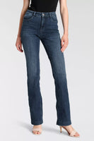 Bootcut jeans - mid blue denim