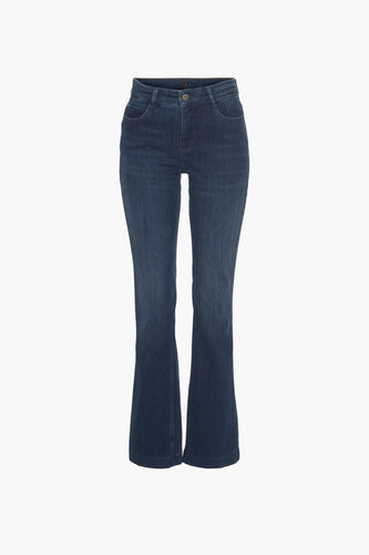 Bootcut jeans - mid blue denim - MAC