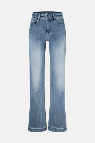 Jeans wide light blue denim - MAC - MAC