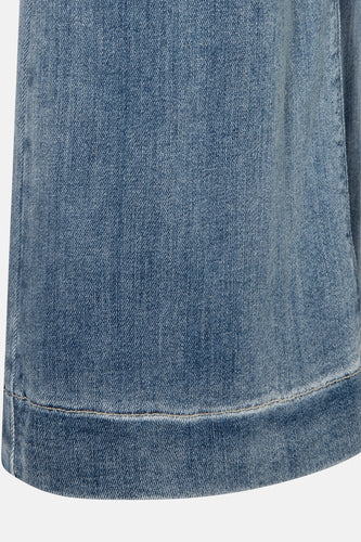 Jeans wide light blue denim - MAC - MAC