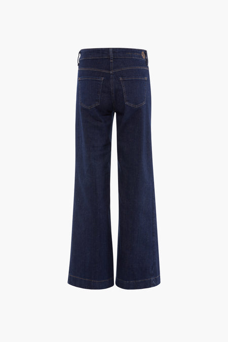 DREAM WIDE - dark grey denim