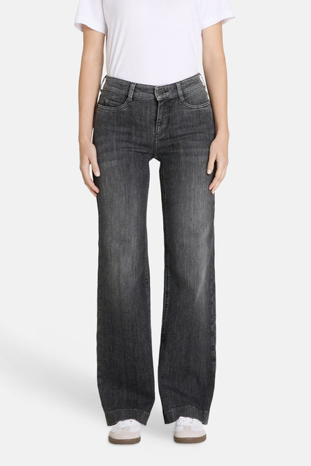 DREAM WIDE - mid grey denim