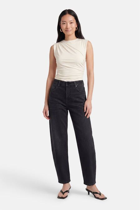 Jeans special fit dark grey denim - MAC