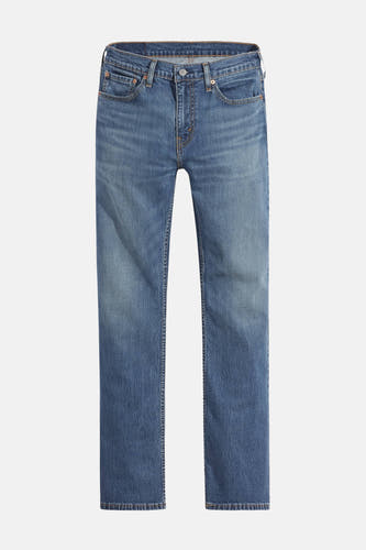 Blauwe denim bootcut jeans van Levi's, met een subtiele wassing en klassieke zakken.
