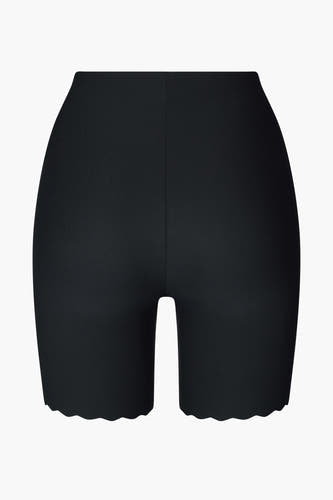 Zwarte shorty boxers van SKINY met een golvende zoom en een minimalistische uitstraling.
