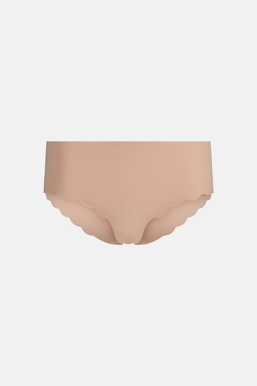 Beige slip van SKINY met geschulpte randen aan de beenopeningen.