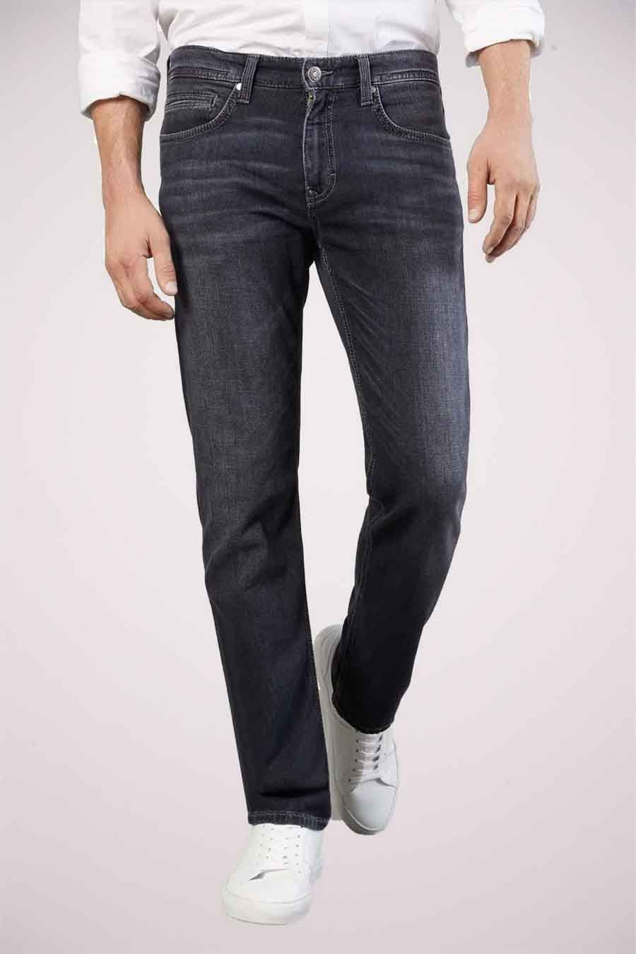 Straight jeans - dark blue denim