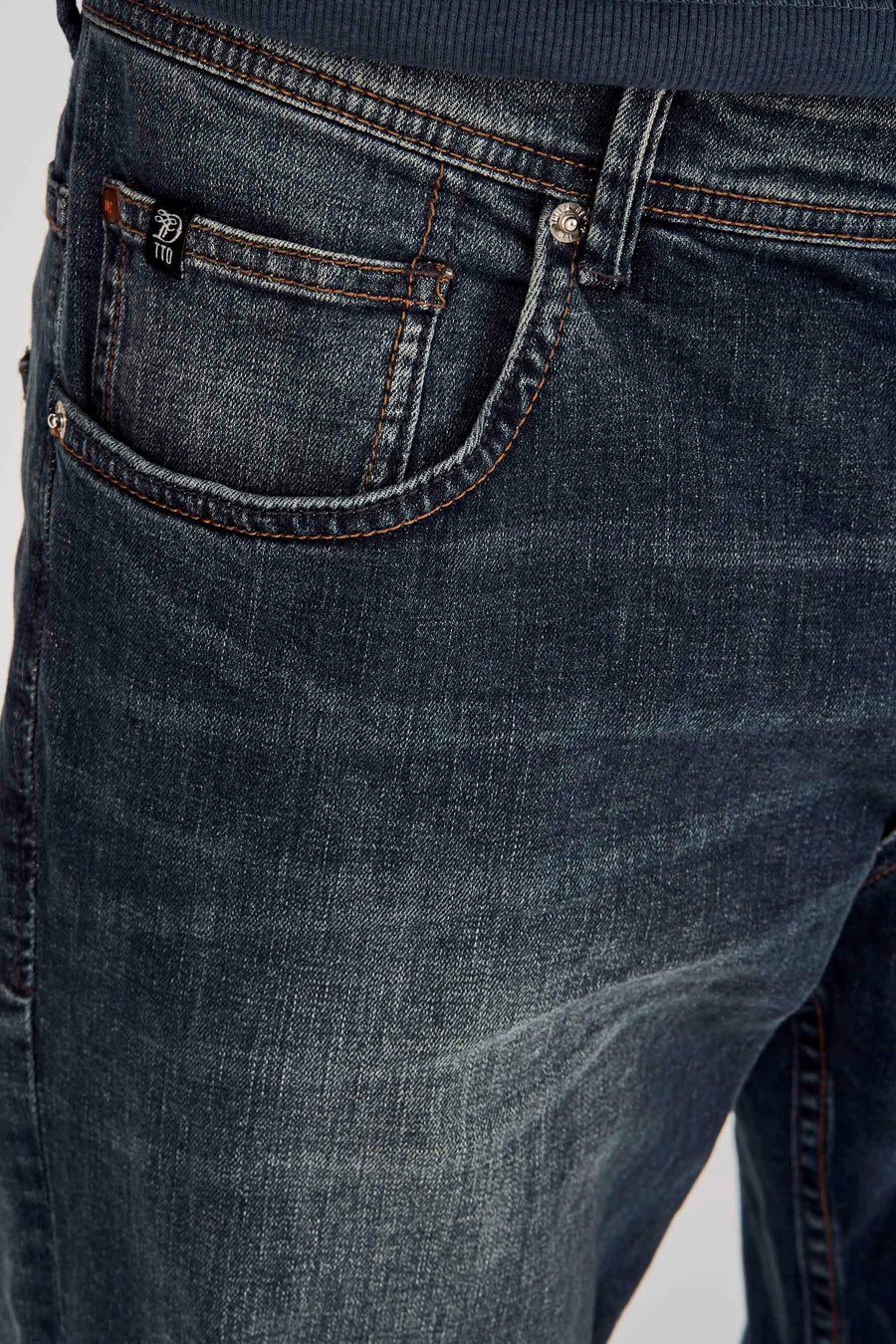 AEDAN - mid blue denim - TOM TAILOR