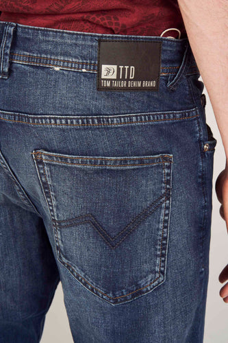 AEDAN - mid blue denim - TOM TAILOR