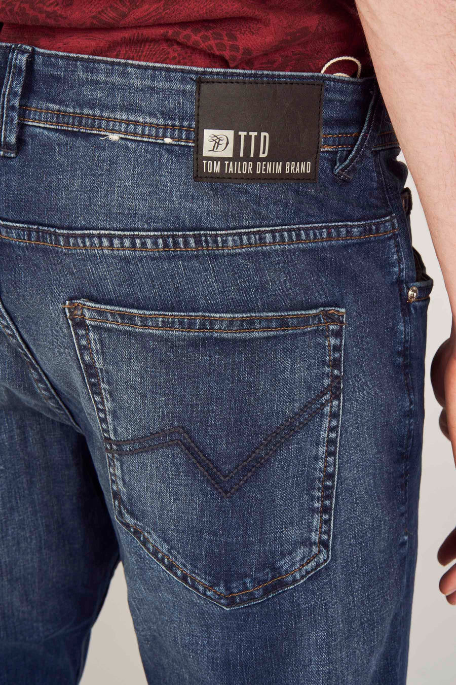 AEDAN - mid blue denim - TOM TAILOR