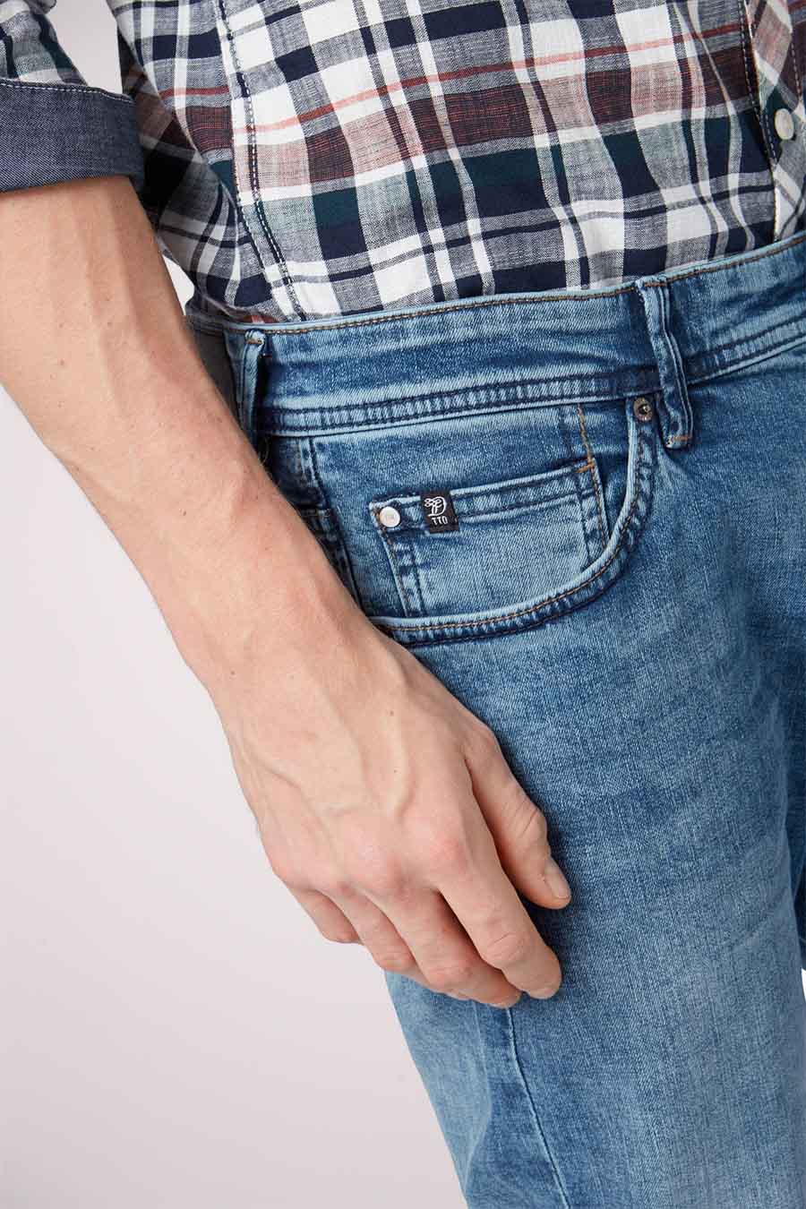 PIERS - light blue denim - TOM TAILOR