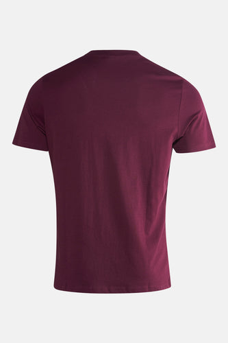 T-shirt met korte mouwen - Bordeaux
