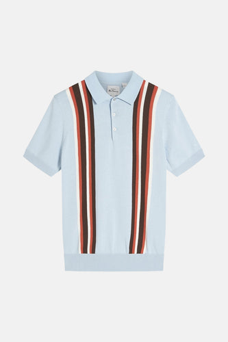 Polo met korte mouwen - blauw - BEN SHERMAN - 4