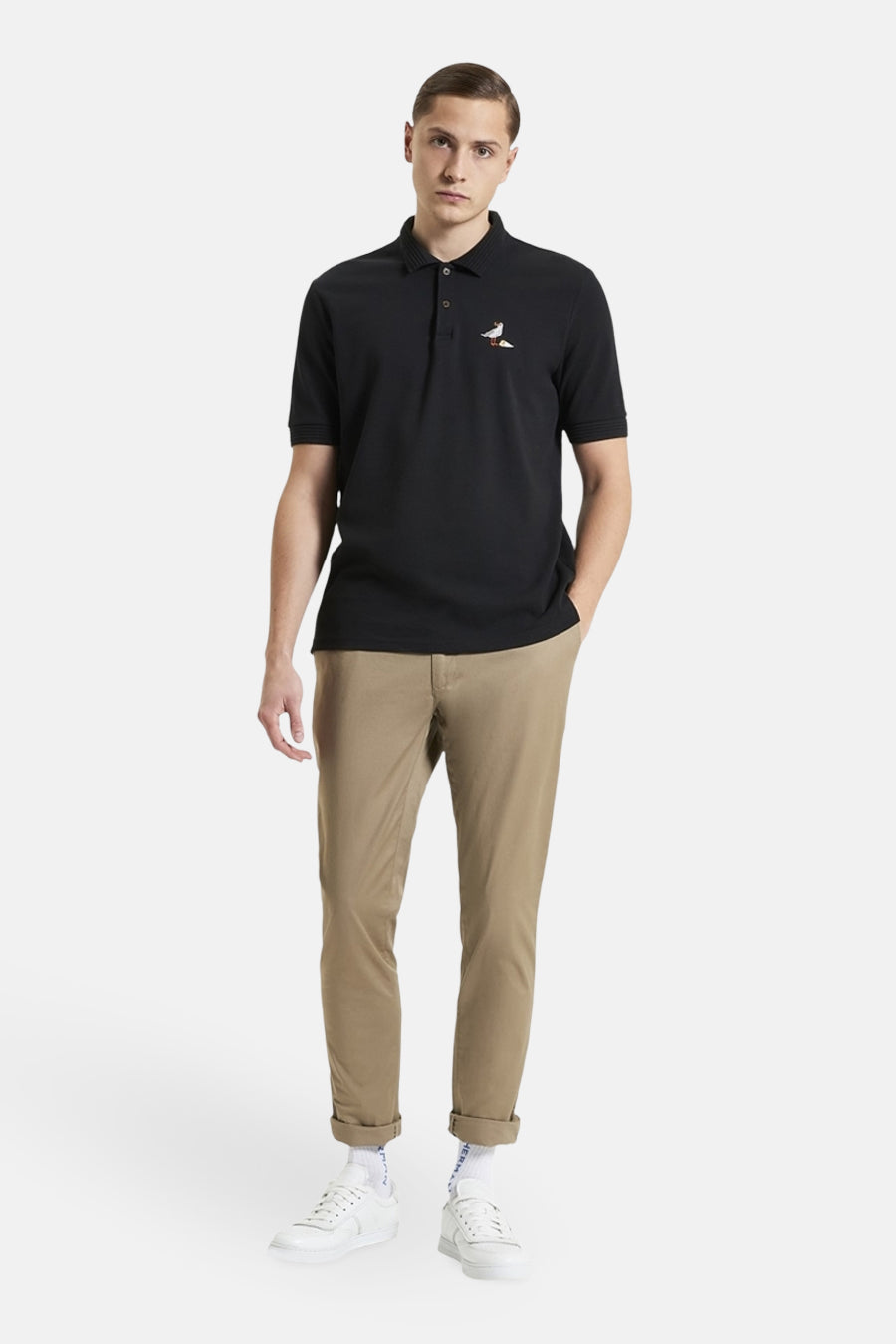 Polo met korte mouwen - zwart - BEN SHERMAN - 2