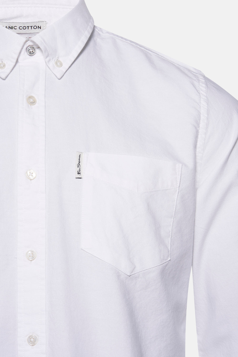 Hemd (lange mouwen) Wit - BEN SHERMAN