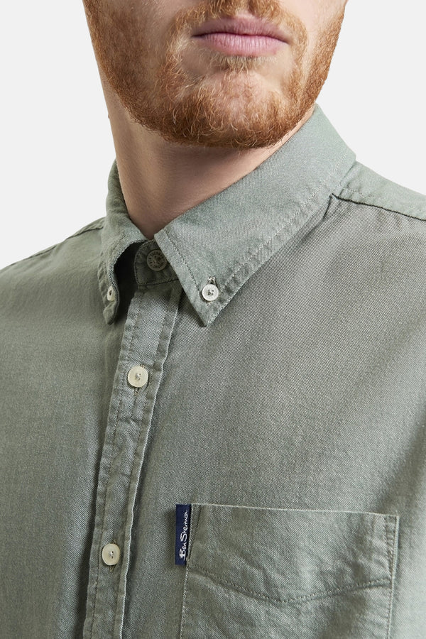 Chemise (manches longues) Vert - BEN SHERMAN