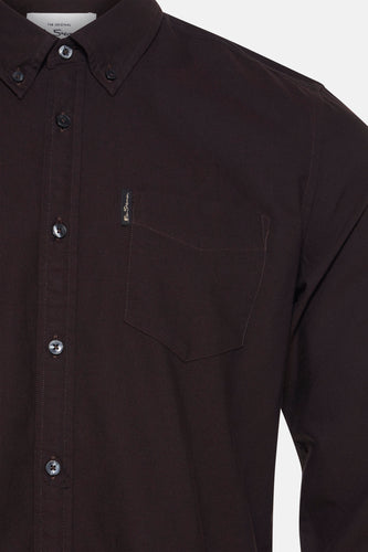 Hemd met lange mouwen - bruin - BEN SHERMAN