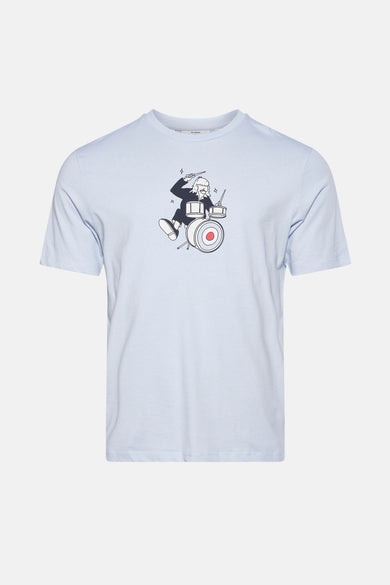 T-shirt met korte mouwen - Lichtblauw