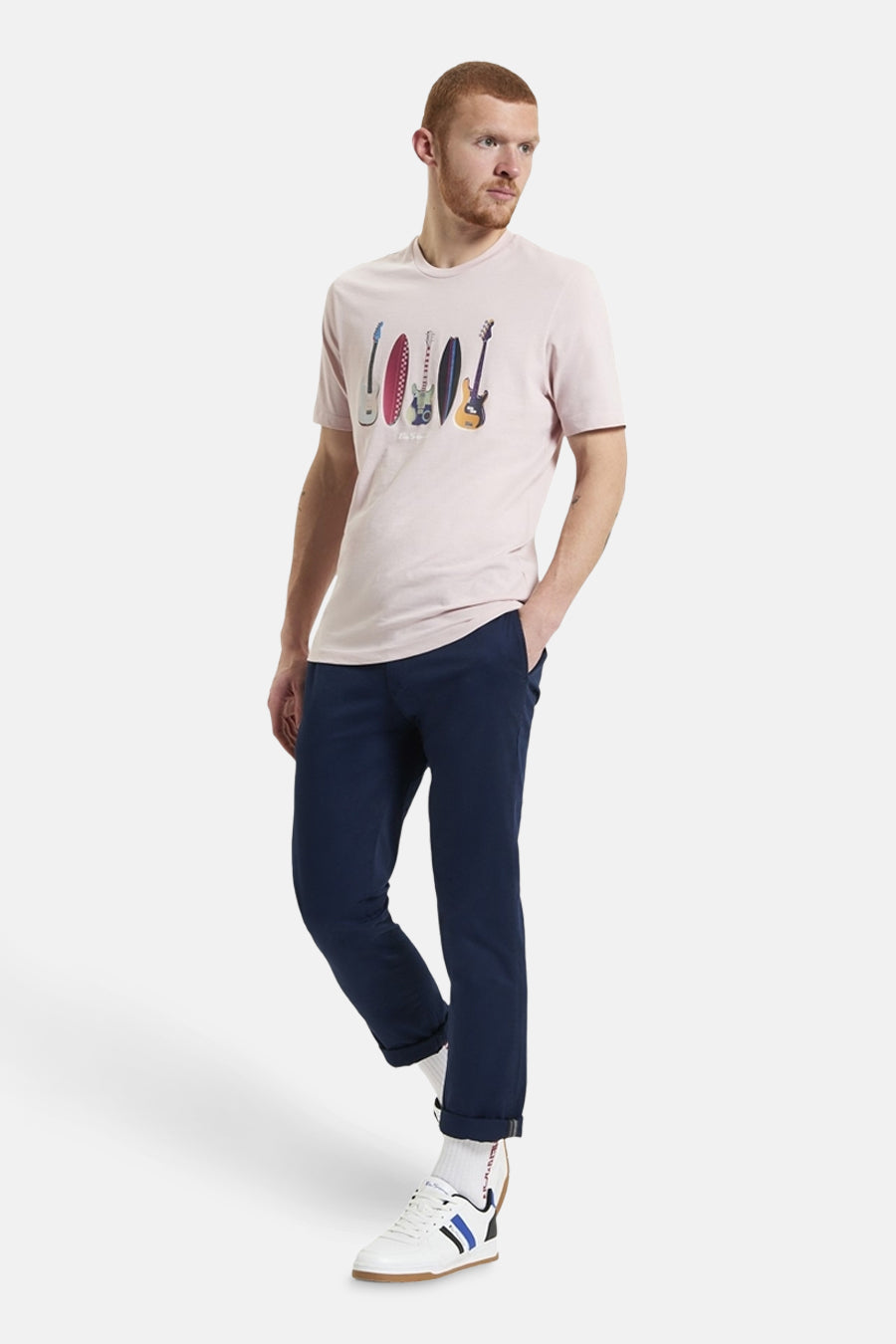 T-shirt (korte mouwen) Roze - BEN SHERMAN