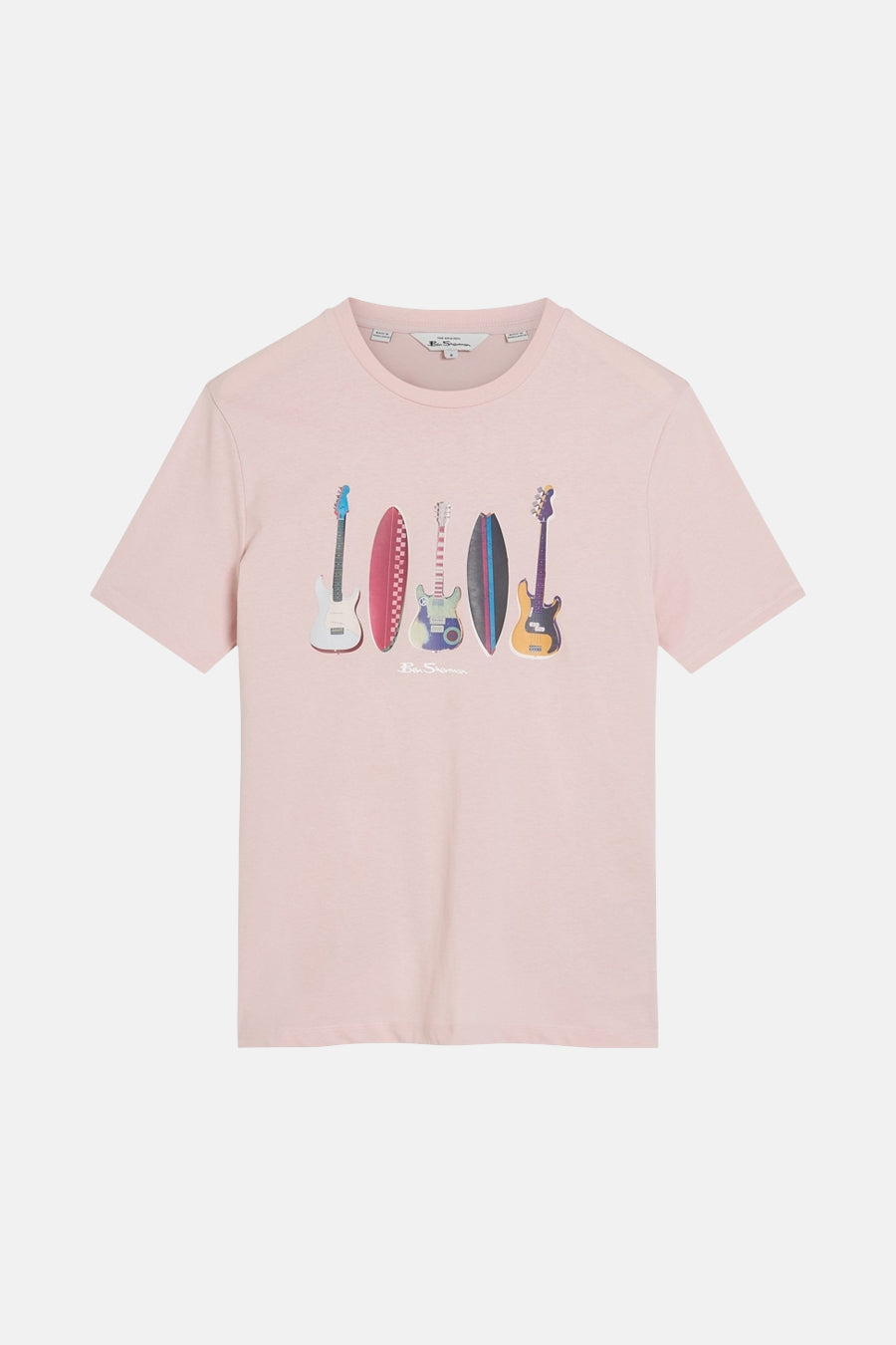 T-shirt (korte mouwen) Roze - BEN SHERMAN