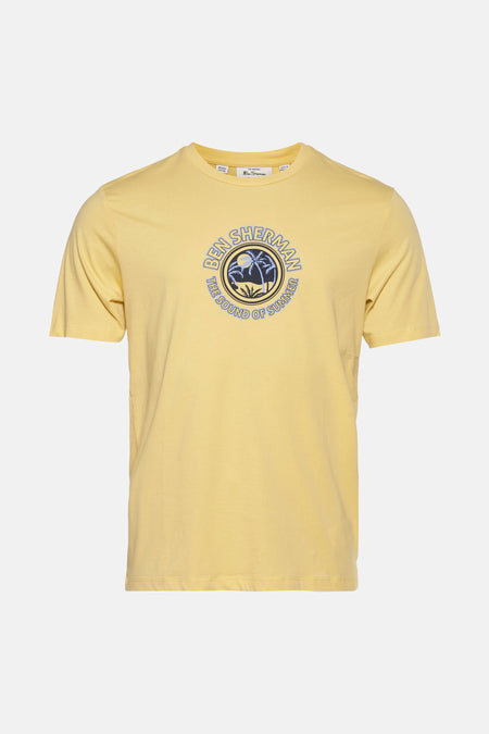 T-shirt (manches courtes) Jaune - BEN SHERMAN