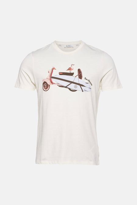 T-shirt à manches courtes - beige