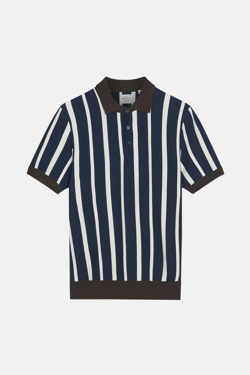 Polo met korte mouwen - blauw