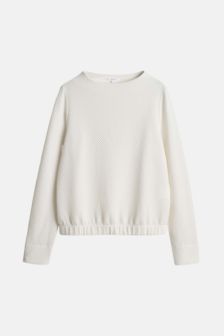 Pull met ronde hals - Wit