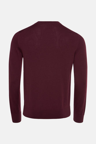 Pull à col rond - Mauve - BEN SHERMAN
