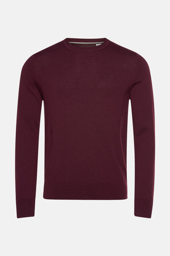 Pull à col rond - Mauve - BEN SHERMAN