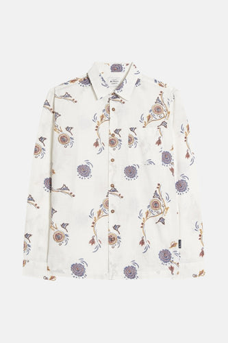 Chemise à manches longues - multicolore