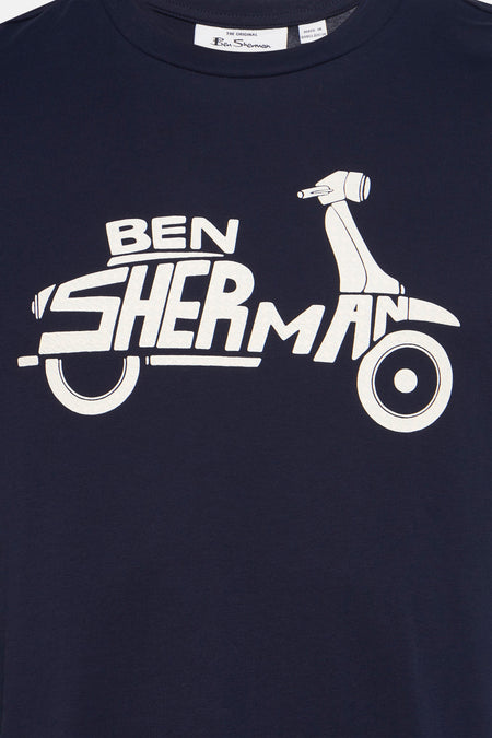 T-shirt met korte mouwen - blauw