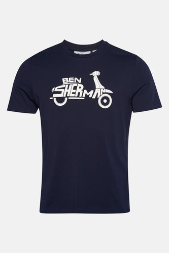 T-shirt met korte mouwen - blauw - BEN SHERMAN