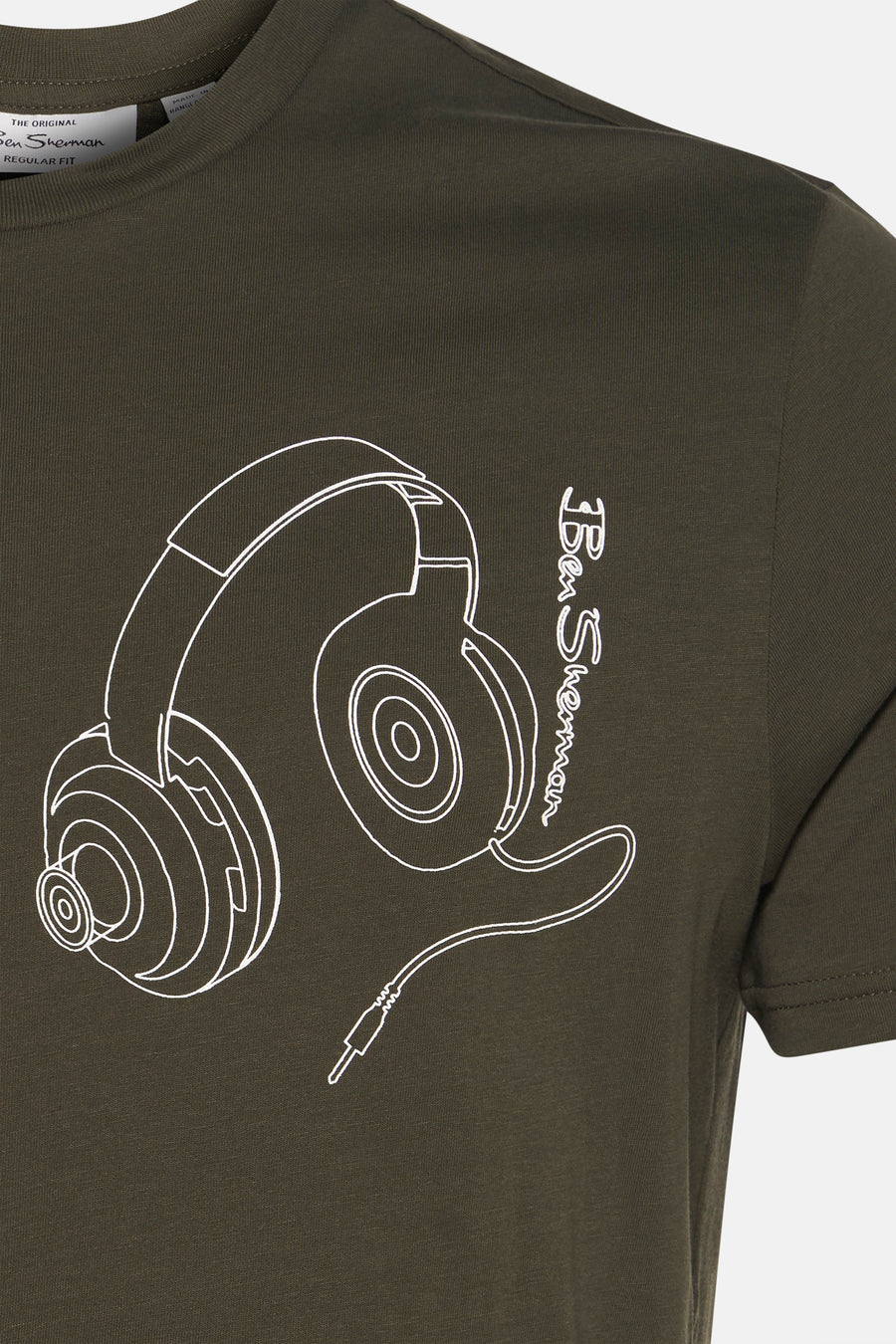 T-shirt à manches courtes - Kaki