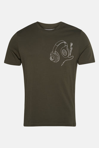 T-shirt à manches courtes - Kaki