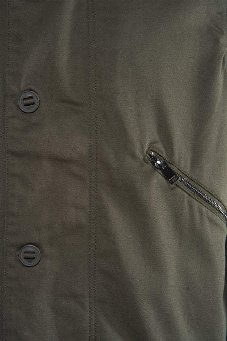 Korte jas - groen